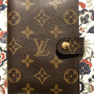 Authentic Louis Vuitton agenda